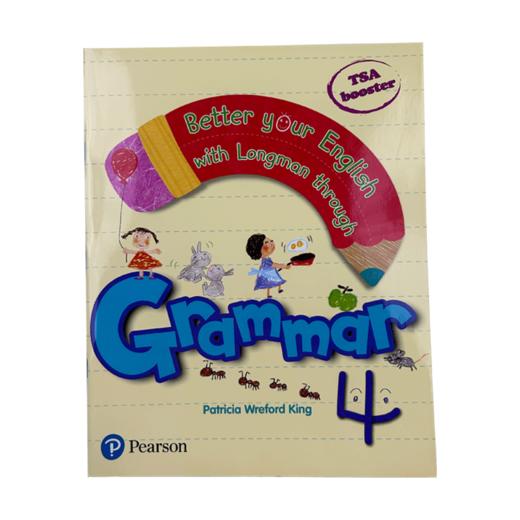 朗文小学教材英文语法提升第4级 英文原版 Pearson Grammar 4 培生少儿英语语法 可教学 朗文欢迎语法补充 适用家庭自学 英文版 商品图1