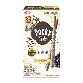 百奇37g五黑脆巧克力味装饰饼干