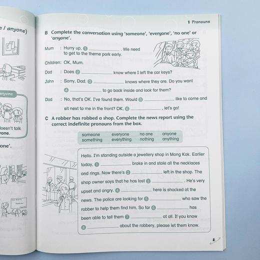 朗文小学教材英文语法提升第6级 英文原版 Pearson Grammar 6 培生少儿英语语法可教学 朗文欢迎语法补充 适用家庭自学 英文版 商品图2
