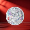 【纪念章】中国古代瑞兽纪念章 祥龙 瑞凤 麒麟 貔貅 灵龟 评级封装版 直径60mm 商品缩略图8