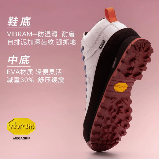 CRISPI摩纳哥春夏户外防水防滑男女款徒步登山鞋靴中帮Monaco GTX 商品图4