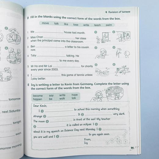 朗文小学教材英文语法提升第6级 英文原版 Pearson Grammar 6 培生少儿英语语法可教学 朗文欢迎语法补充 适用家庭自学 英文版 商品图4