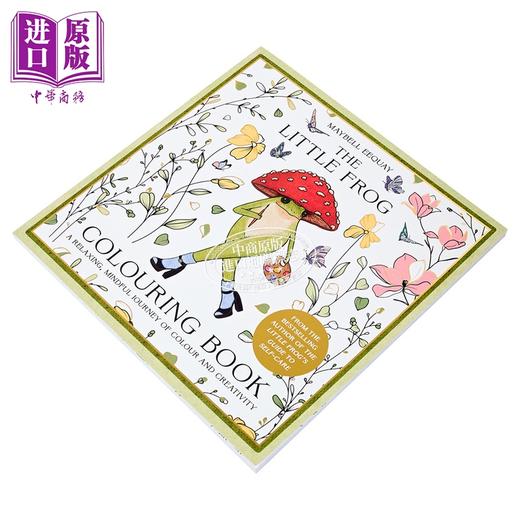 【中商原版】小青蛙涂色书  轻松治愈 梅贝尔·伊奎 自我关怀 The Little Frog Colouring Book 英文原版 Maybell Eequay 填色书 商品图1