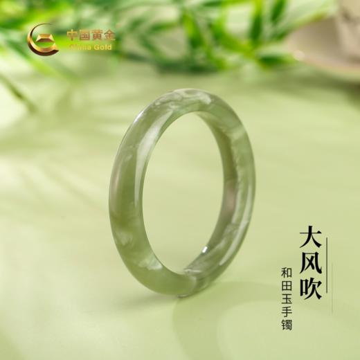 【玉质细腻 温润雅致 优雅百搭】中国黄金和田玉套装（多款可选，以实际下单版本为准） 商品图3