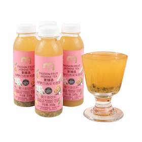 麦德龙 麦臻选 HPP百香果茉香茶 330g*4