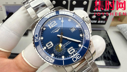 CR浪琴康卡斯43系列 蓝色盘 深海之蓝 康卡斯43mm 男士腕表 商品图2