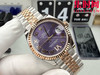 Rolex劳力士GS日志型系列 女款31mm 日志31系列 间玫金紫盘 女士腕表 搭载改Cal.2236全自动机械机芯 商品缩略图1