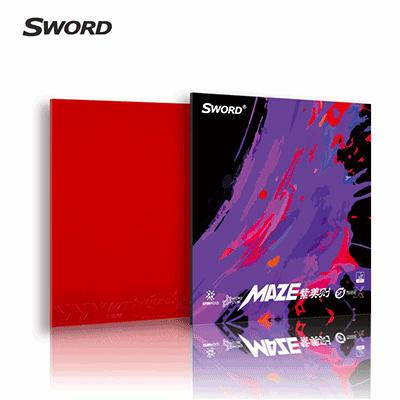 Sword世奥得紫美则乒乓球胶皮高粘内能高弹反胶套胶 商品图1