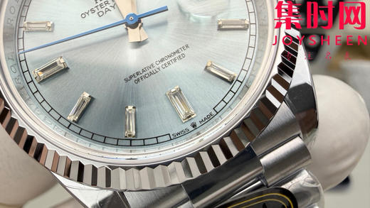 CBD配重版 V9升级版 重量200克+ 劳力士星期日历型系列 日志40mm 3255一体机 冰蓝盘DD 商品图4