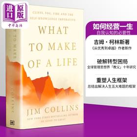 【中商原版】如何经营一生 悬崖 迷雾 烈火与自我认知的必要性 What to Make of a Life 英文原版 Jim Collins