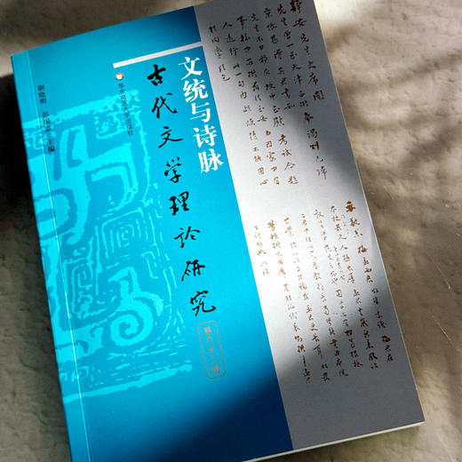 文统与诗脉 古代文学理论研究第六十二辑 商品图5