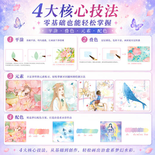 浮光若梦：治愈系水彩绘画从入门到精通 商品图3