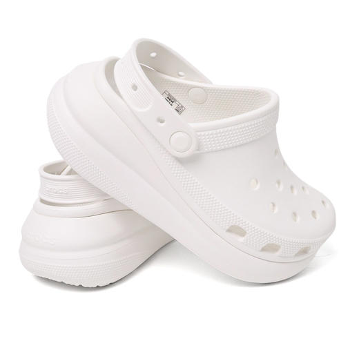 卡骆驰（crocs）男女同款泡芙洞洞鞋厚底拖鞋休闲鞋207521 商品图2