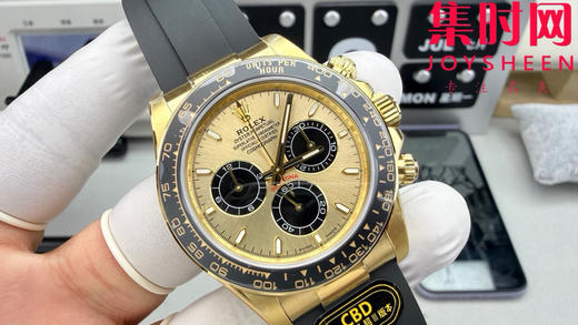 CBD配重版 劳力士宇宙计型迪通拿系列 余文乐迪胶带款 重量150克+ 包边迪通拿配重版 4131一体机 男士腕表 商品图2