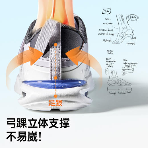 基诺浦机能鞋秋小童鞋云霓复古休闲鞋GY1633★微店 商品图3
