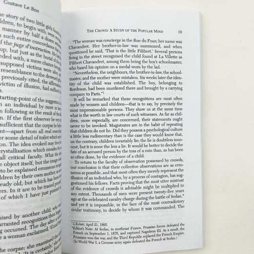 乌合之众 大众心理研究 英文原版 The Crowd 社会心理学领域的经典著作 英文版进口原版英语书籍 商品图3