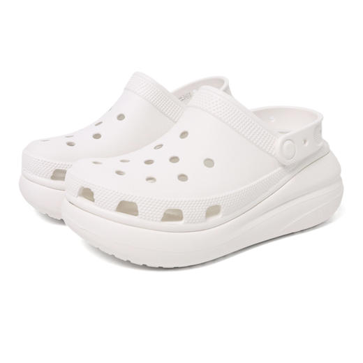 卡骆驰（crocs）男女同款泡芙洞洞鞋厚底拖鞋休闲鞋207521 商品图3