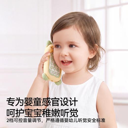 【安抚玩乐】嫚熙硅胶儿童玩具手机婴儿多功能1到3岁宝宝益智早教启蒙仿真手机 商品图4