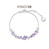 Fanci范琦紫藤花微笑手链女925银原创设计送女友生日礼物 商品缩略图0