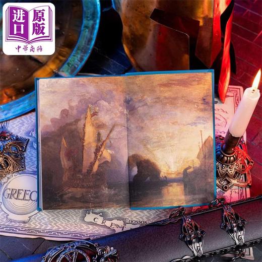 【中商原版】词云经典系列 奥德赛 The Odyssey 英文原版 Homer 荷马 仿皮文字压印精装封面 世界经典名著 商品图2