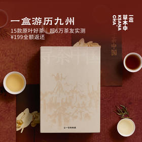 【余额100%全返】寻茶中国3.0 | 60g/盒 | 十五口味风味盒子