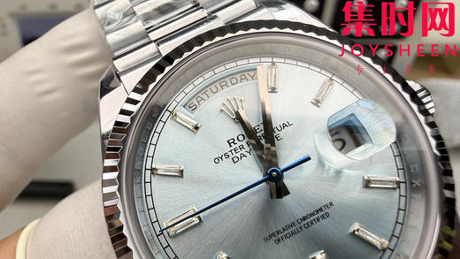 CBD配重版 V9升级版 重量200克+ 劳力士星期日历型系列 日志40mm 3255一体机 冰蓝盘DD 商品图3