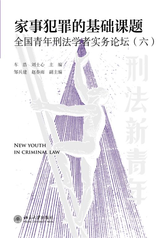 家事犯罪的基础课题:全国青年刑法学者实务论坛（六）  车浩 刘士心 主编   北京大学出版社 商品图1