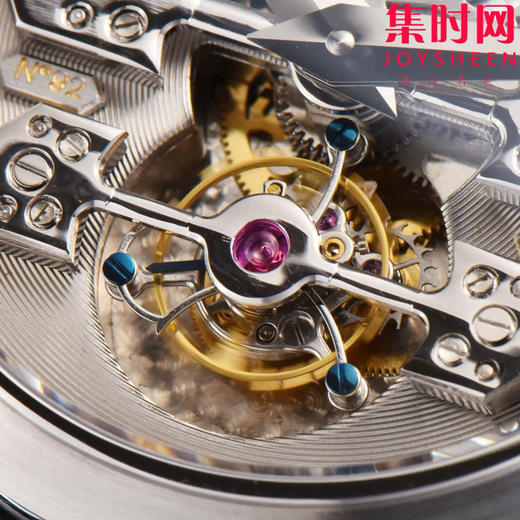全新演绎机械美学——YS芝柏金桥陀飞轮系列 真陀飞轮机 三金桥陀飞轮 男士腕表 表径41mm 搭载定制手动上链真陀飞轮机械机芯 商品图5