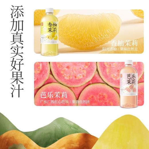 【36.8元任选8件】 果子熟了果汁茶饮料 橙子茉莉/芭乐茉莉/青提栀子香 500ml/瓶 商品图2