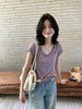 老钱风莱赛尔亚麻针织防晒衫 ｜ 定染丁香紫，高级显白！清凉亚麻，夏天好温柔～【3-7天发货】 商品缩略图7