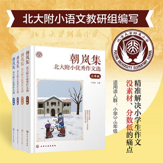 朝岚集：北大附小优秀作文选（3-6年级） 商品图0
