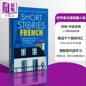 【中商原版】初学者的法语短篇小说 Short Stories in French for Beginners 英文原版 法语学习 进口图书 语言学习教辅参考书