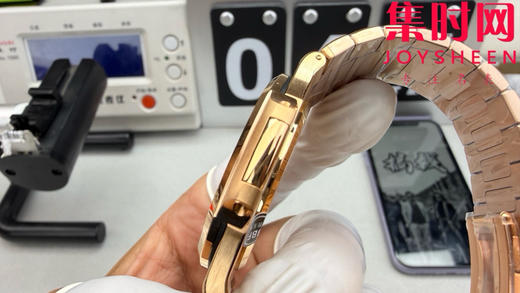 BBF百达翡丽鹦鹉螺系列 鹦鹉螺5711 玫金咖啡面 丹东324一体机 男士腕表 表径40mm 商品图6