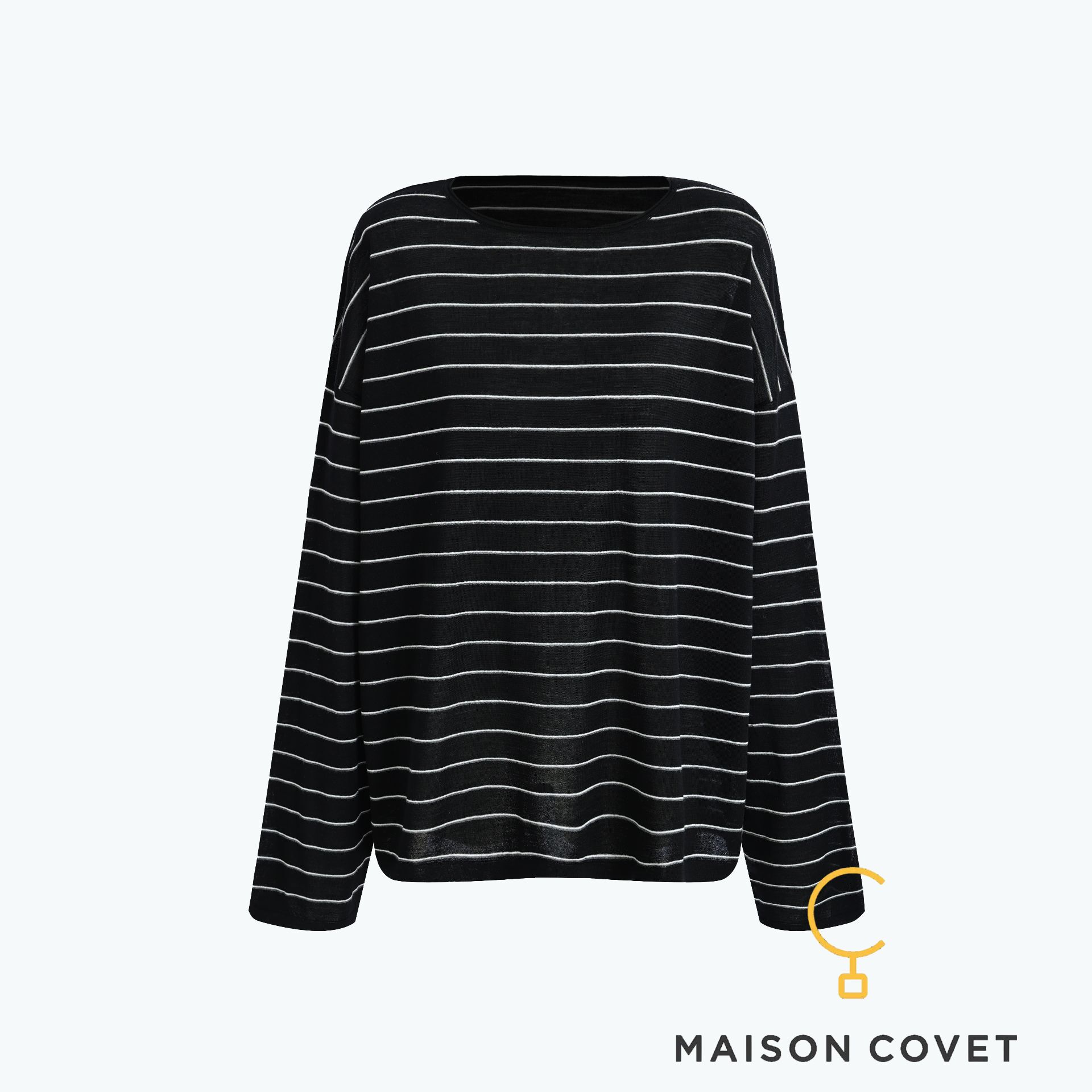 MAISON COVET 条纹针织上衣