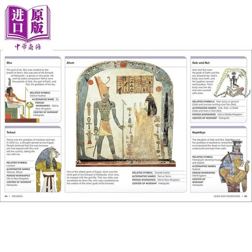 预售 【中商原版】DK口袋天才系列 古埃及 Pocket Genius Ancient Egypt Facts at Your Fingertips 英文原版 DK 商品图2