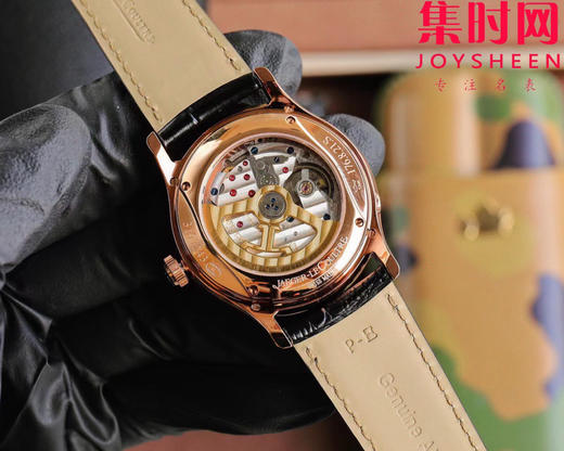 名表三大复杂功能之一的“万年历”研发成功！V9积家大师万年历系列 男士自动机械表 表径39mm（白面130842J，黑面1308470，金面1302520，灰面130354J）奇异博士同款 商品图4