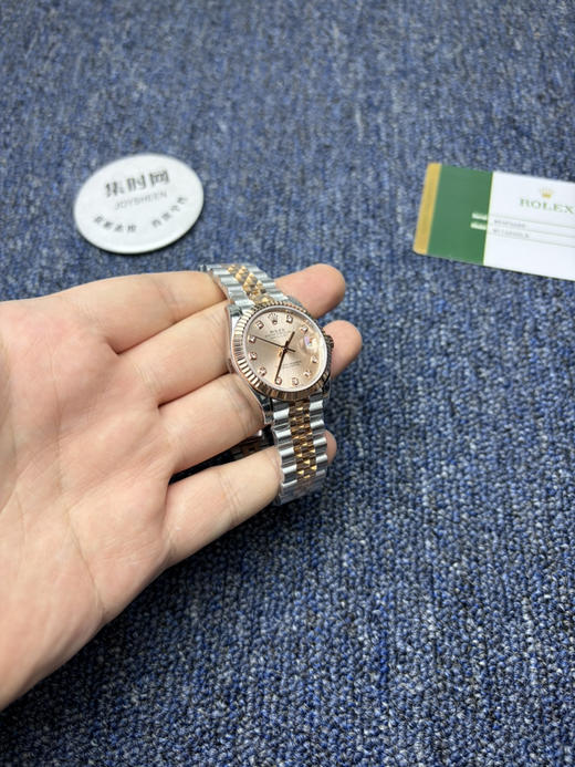 Rolex劳力士GS日志型系列 女款31mm 日志31系列 间玫金香槟金 女士腕表 搭载改Cal.2236全自动机械机芯 商品图2