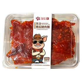 兴龙广缘80g黑胡椒味黑金猪后腿肉脯