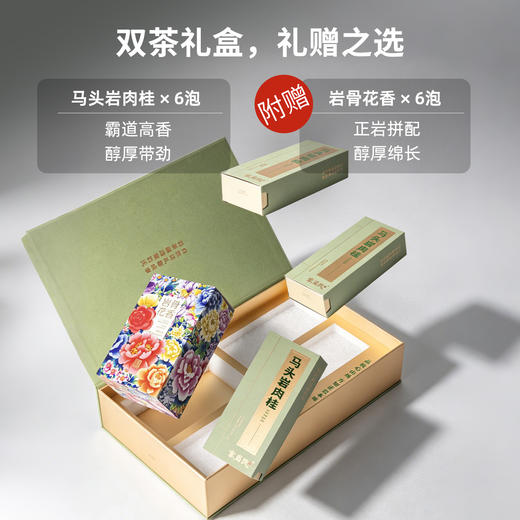 【窠岩氏】2026马头岩肉桂岩骨花香礼盒100g 商品图4
