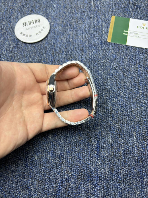 Rolex劳力士GS日志型系列 女款31mm 日志31系列 间玫金香槟金 女士腕表 搭载改Cal.2236全自动机械机芯 商品图4