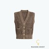 MAISON COVET  V领编织马甲上衣 商品缩略图0