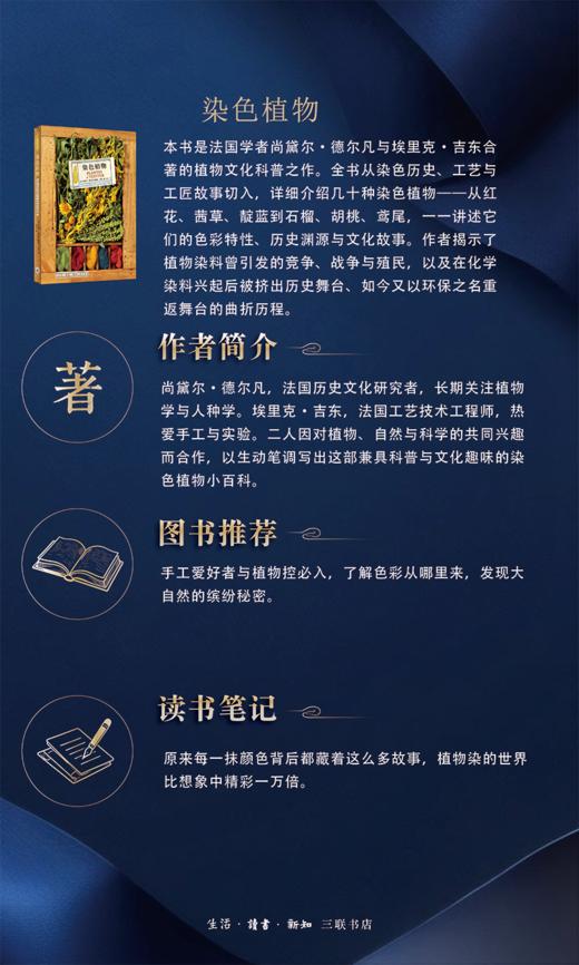 染色植物  [法] 尚黛儿· 德尔凡 埃里克·吉通 著  三联书店 商品图3