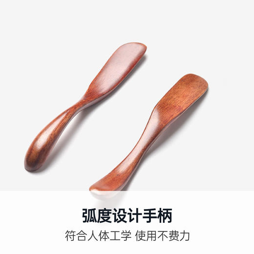 情趣木质刮蜡刀 易除蜡块不伤肤 商品图2