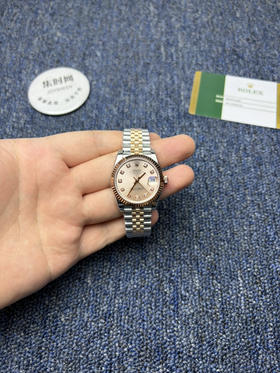 Rolex劳力士GS日志型系列 女款31mm 日志31系列 间玫金香槟金 女士腕表 搭载改Cal.2236全自动机械机芯