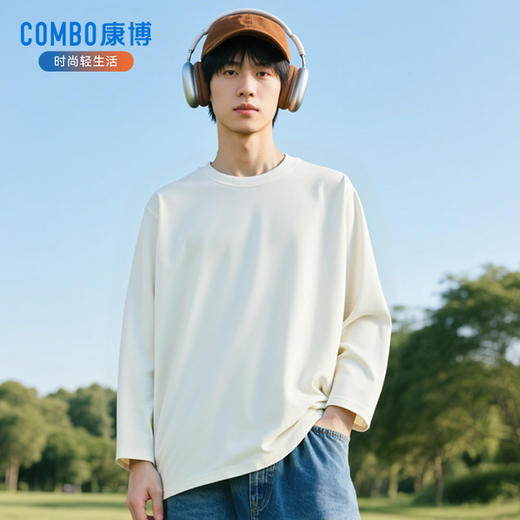 【反季特惠】【抗菌 加绒保暖】COMBO康博 男女款圆领长袖打底衫KBX22260DRYL255 商品图4