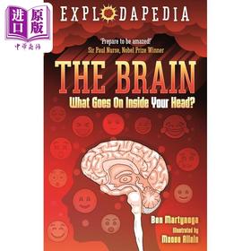 预售 【中商原版】爆炸百科系列 大脑 英文原版 百科全书 生物百科 Explodapedia The Brain 自然科学 