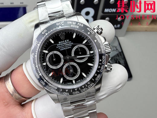 劳力士宇宙计型m126500 VS迪通拿 VS新款包边迪通拿黑陶迪 丹东4131一体机 包边陶瓷圈 男士腕表 商品图4