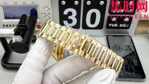 QF配重版 重量150克+ 劳力士星期日历型系列“无字天书”日志36mm 男士腕表 表径36mm 小手腕福音 商品图7