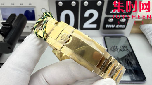 CBD配重版 劳力士宇宙计型迪通拿系列 新款绿金迪 重量210克+ 迪通拿配重版 4131一体机 男士腕表 商品图7