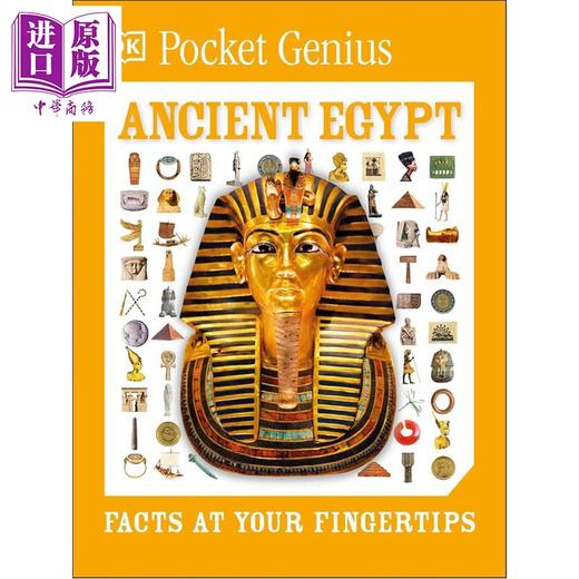 预售 【中商原版】DK口袋天才系列 古埃及 Pocket Genius Ancient Egypt Facts at Your Fingertips 英文原版 DK 商品图0